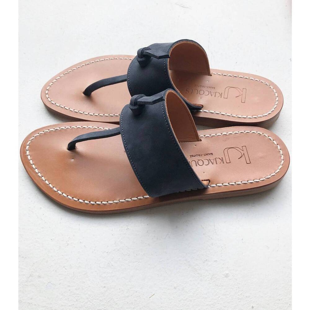 NEW K.JACQUES women's wouri sandal in blue